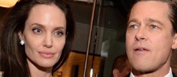 Nella foto: Angelina Jolie e Brad Pitt Nella foto: Angelina Jolie e Brad Pitt