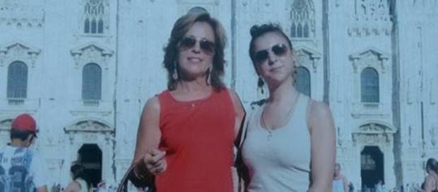 Rossella Tarantola con la figlia Margherita Rossella Tarantola con la figlia Margherita