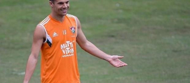 Se o negócio se concretizar, Wagner vai ser o segundo jogador do futebol chinês a vestir a camisa do Timão Se o negócio se concretizar, Wagner vai ser o segundo jogador do futebol chinês a vestir a camisa do Timão