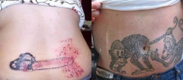 Tatuagens ridículas e bizarras. Tatuagens ridículas e bizarras.