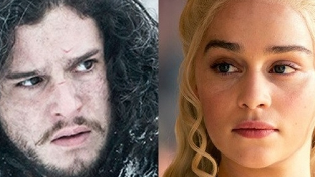Immagine: Jon e Daenerys di Games of Throne.