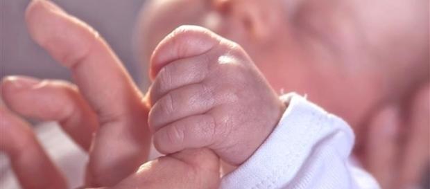 Bebé nasceu de parto natural poucos dias depois de a mãe saber que estava grávida Bebé nasceu de parto natural poucos dias depois de a mãe saber que estava grávida