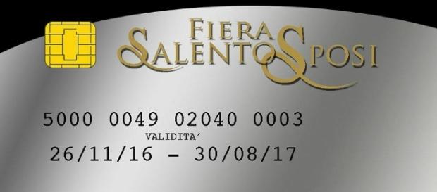 La nuova card dell'amore di Fiera Salento Sposi. La nuova card dell'amore di Fiera Salento Sposi.