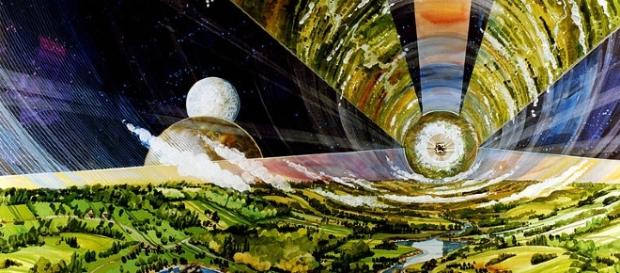 O'Neill Space Colony (Courtesy NASA) O'Neill Space Colony (Courtesy NASA)