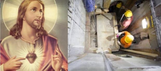 Tumba de Jesus é aberta e é revelado o que está lá Tumba de Jesus é aberta e é revelado o que está lá