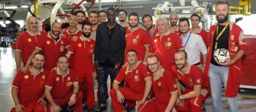 Mario Balotelli a Maranello: non sarà squalificato, al Nizza sta bene