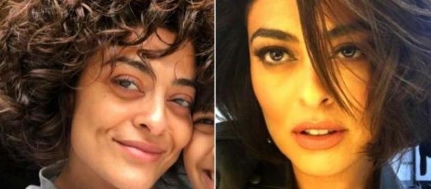 Atriz Juliana Paes é fotografada de 'cara lavada' e cabelos cacheados Atriz Juliana Paes é fotografada de 'cara lavada' e cabelos cacheados