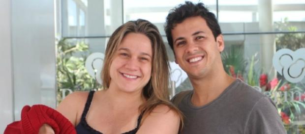 Fernanda Gentil e Matheus Braga foram casados Fernanda Gentil e Matheus Braga foram casados