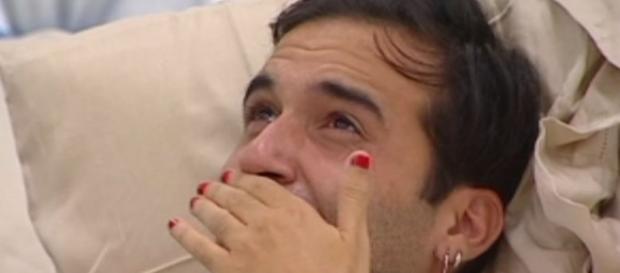 Grande Fratello Vip, Bosco di nuovo in lacrime Grande Fratello Vip, Bosco di nuovo in lacrime