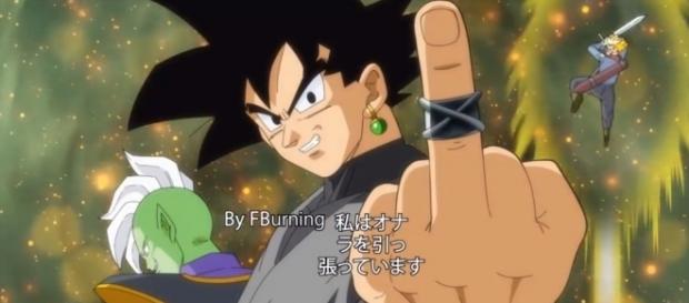 Imagen del ending version Black como protagonista Imagen del ending version Black como protagonista