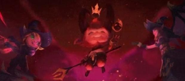 Posible aspecto de Teemo, Teemo Demonio, campeón de League of Legends Posible aspecto de Teemo, Teemo Demonio, campeón de League of Legends