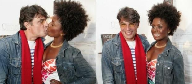 Olivier Anquier e Adriana Alves estão 9 anos juntos Olivier Anquier e Adriana Alves estão 9 anos juntos