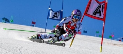 La Campionessa austriaca Anna Veith durante una gara
