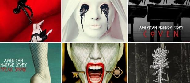 American Horror Story portadas de las 6 temporadas American Horror Story portadas de las 6 temporadas
