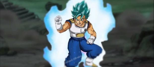 Fan art de Vegetto en super saiyajin Blue Fan art de Vegetto en super saiyajin Blue