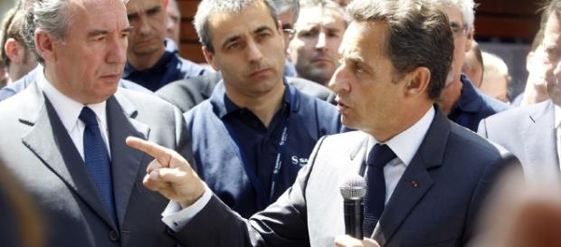 Nicolas Sarkozy et Francois Bayrou Nicolas Sarkozy et Francois Bayrou