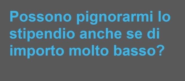 Pignoramento di stipendio basso, le regole per difendersi da Equitalia e dal nuovo Concessionario Pignoramento di stipendio basso, le regole per difendersi da Equitalia e dal nuovo Concessionario