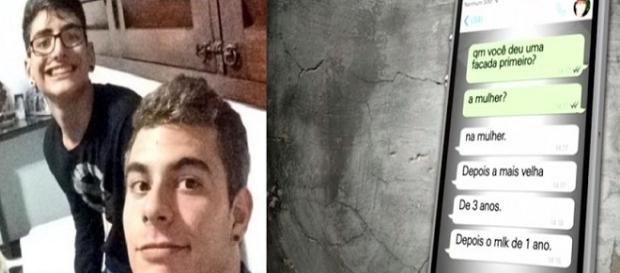 Revelada conversa entre jovens paraibanos, onde Patrick revela em tempo real o assassinato da família na Espanha. Revelada conversa entre jovens paraibanos, onde Patrick revela em tempo real o assassinato da família na Espanha.