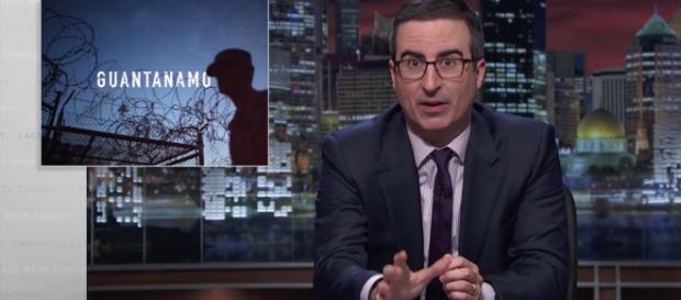 The issue of closing Gitmo hangs over President Obama / Photo via Youtube - Guantánamo: Last Week Tonight with John Oliver (HBO) - Lastweektonight The issue of closing Gitmo hangs over President Obama / Photo via Youtube - Guantánamo: Last Week Tonight with John Oliver (HBO) - Lastweektonight