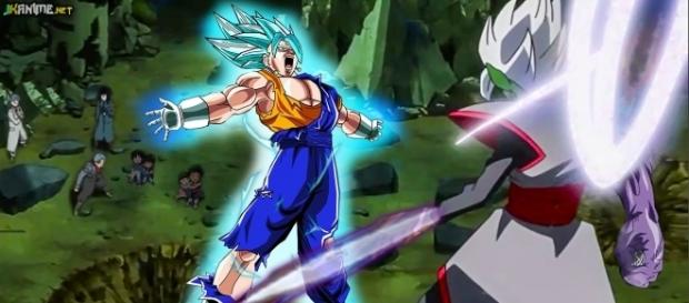 Veggeto SSJ Dios Azul vs Zamasu Veggeto SSJ Dios Azul vs Zamasu