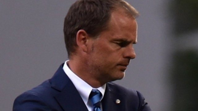 Frank de Boer, tecnico dell'Inter.
