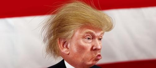 Trump caricature - https://c2.staticflickr.com/
