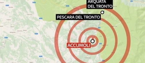 Diverse scosse di terremoto continuano a colpire il centro Italia