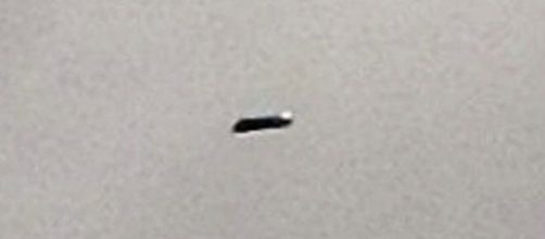 Ingrandimento dell'UFO ripreso dal testimone.
