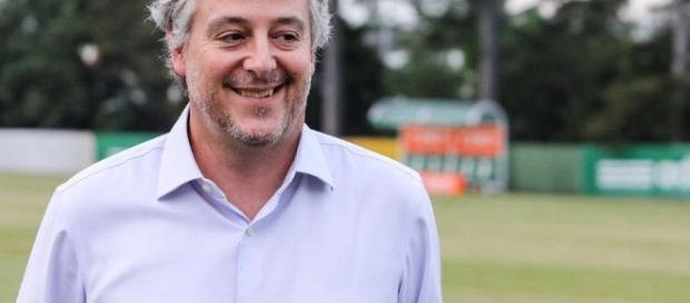 Paulo Nobre, presidente do Palmeiras Paulo Nobre, presidente do Palmeiras
