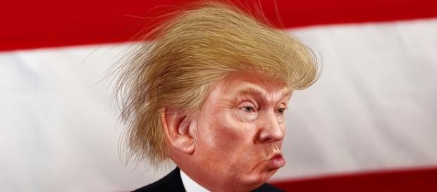 Trump caricature - https://c2.staticflickr.com/ Trump caricature - https://c2.staticflickr.com/