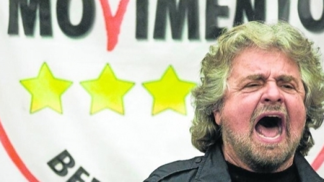 Beppe Grillo, leader del Movimento 5 Stelle