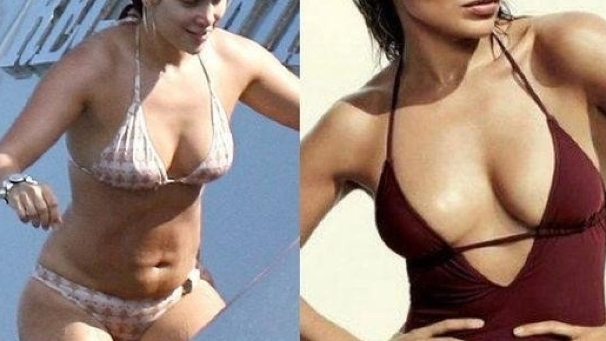 Acha que as famosas tem um corpo perfeito? Agora você saberá que não