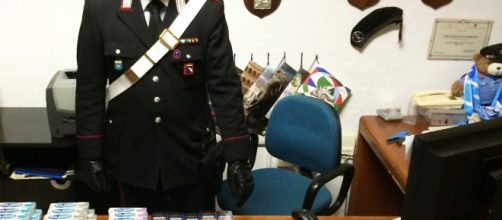 Tra la refurtiva i Carabinieri hanno anche recuperato 22 confezioni di pasta adesiva per dentiere.