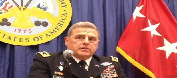 Mark A. Milley acredita na inevitabilidade de guerra contra a Rússia (Banco de Imagens Google) Mark A. Milley acredita na inevitabilidade de guerra contra a Rússia (Banco de Imagens Google)