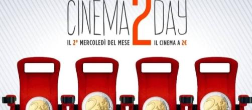 Cinema2Day, il mercoledì a 2 euro: dal 12 ottobre comincia la promozione