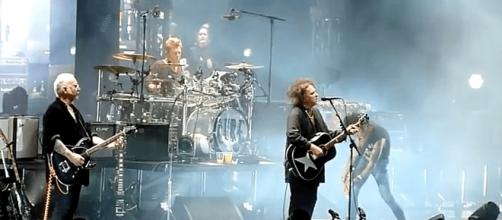 The Cure en concert à Helsinki, le 7 octobre 2016 - Capture vidéo youtube