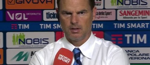 Frank De Boer, allenatore dell'Inter