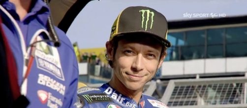 Valentino Rossi, pilota della Yamaha.