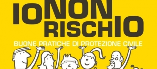 la locandina della campagna Io non rischio 2016