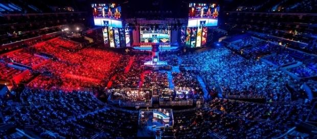 Campeonato Mundial de League of Legends lota estádio Campeonato Mundial de League of Legends lota estádio