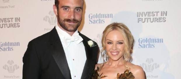 Die australische Sängerin Kylie Minogue und ihr Verlobter Jesse Sasse Die australische Sängerin Kylie Minogue und ihr Verlobter Jesse Sasse