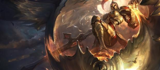 Kayle, campeona de League of Legends. Kayle, campeona de League of Legends.