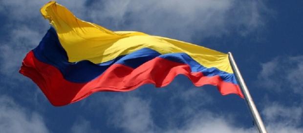 La bandera de la República de Colombia La bandera de la República de Colombia
