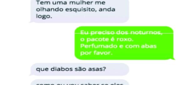 Pai conversa com a filha para saber qual absorvente comprar Pai conversa com a filha para saber qual absorvente comprar