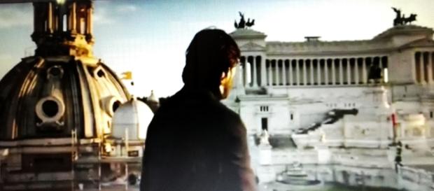 Scena di Keanu Reeves a Roma in 'John Wick 2'. Scena di Keanu Reeves a Roma in 'John Wick 2'.