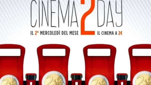 Cinema2Day, il mercoledì a 2 euro: dal 12 ottobre comincia la promozione