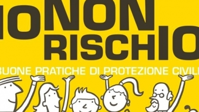 la locandina della campagna Io non rischio 2016