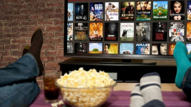 Netflix al cinema con cibo prelibato