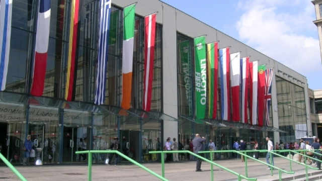 Salone del Libro al Lingotto Fiere.