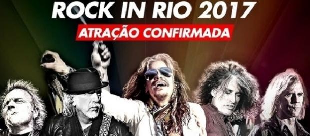 Aerosmith é mais uma atração confirmada no Rock in Rio 2017. Aerosmith é mais uma atração confirmada no Rock in Rio 2017.